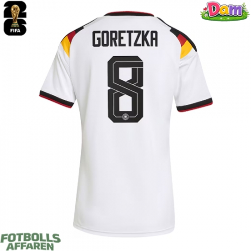 Tyskland Leon Goretzka #8 Hemmatröja Kvinnor VM 2026 Kortärmad